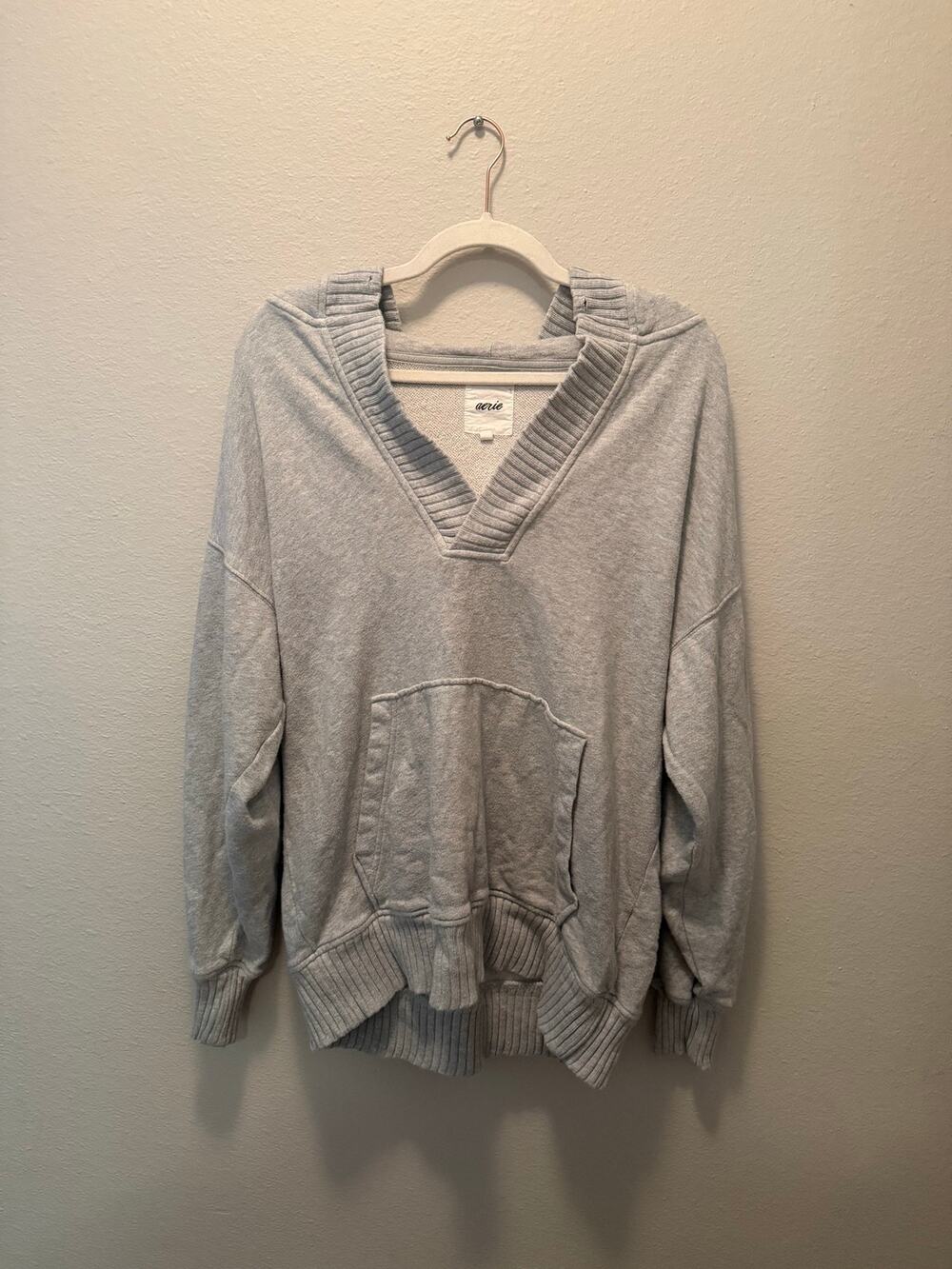 Aerie AE oversized Down-to-Earth hoodie sweatshirt